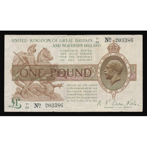 Great Britain, 1 Pound 1928, T1/53 203386