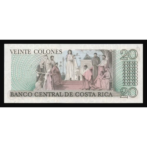 Costa Rica, 20 Colones 1972