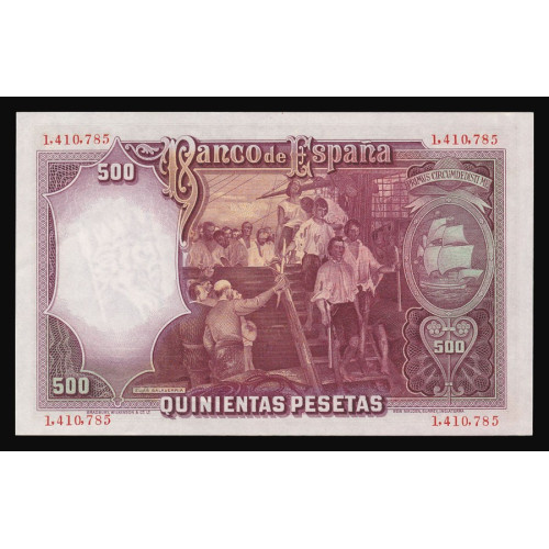 Spain, 500 Pesetas 1931