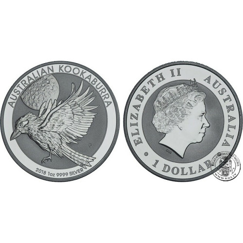 Australia, 1 Dollar 2018, Kookaburra (1 Oz)