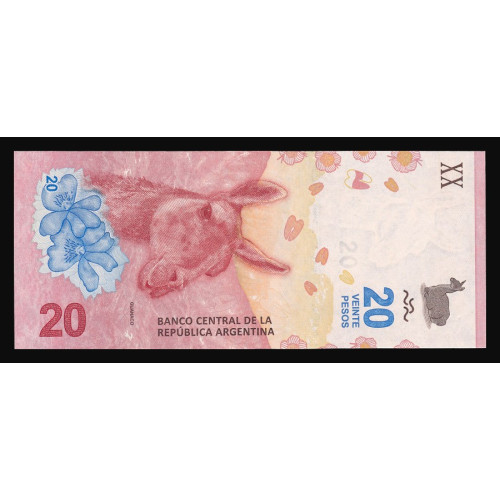 Argentina, 20 Pesos 2017