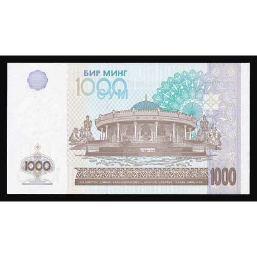 Uzbekistan, 1000 Som 2001