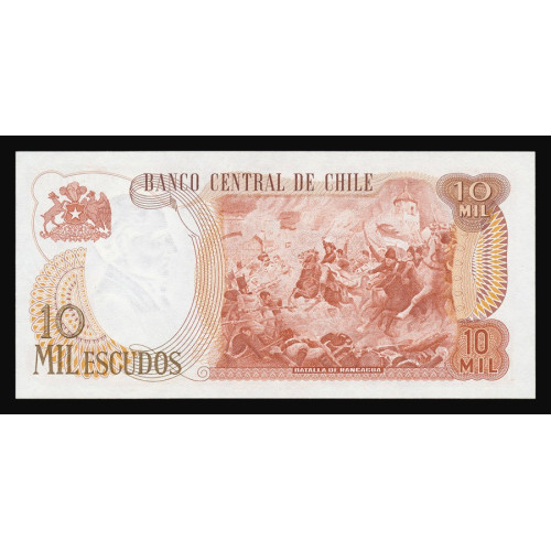 Chile, 10000 Escudos 1967