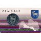 Latvija, 2 Euro 2018, Zemgale (BU) (coincard)