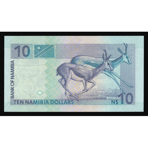 Namibia, 10 Dollars 2009