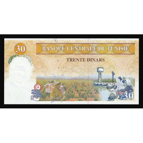 Tunisia, 30 Dinars 1997