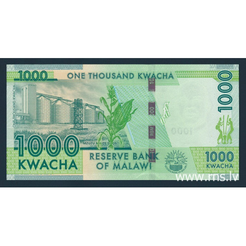 Malawi, 1000 Kwacha 2012