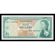 East Caribbean States, 5 Dollars 1965, Ovpt. U