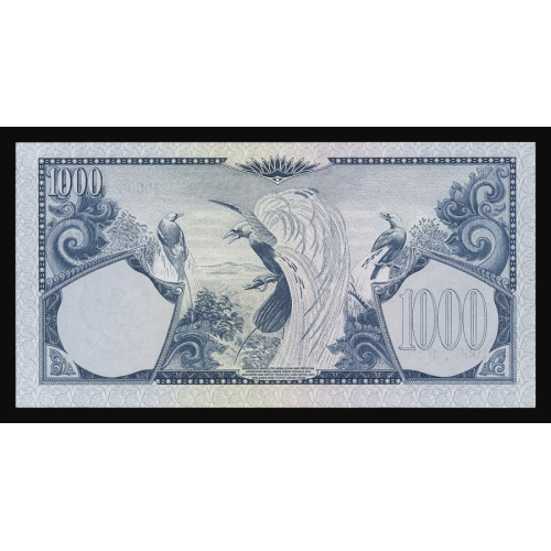 Indonesia, 1000 Rupiah 1959