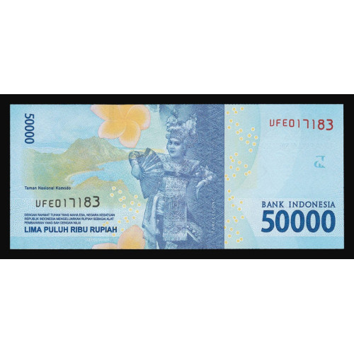 Indonesia, 50000 Rupiah 2016