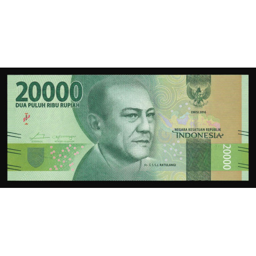 Indonesia, 20000 Rupiah 2016