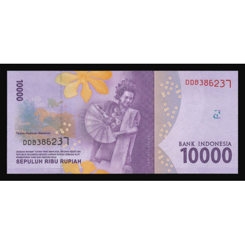 Indonesia, 10000 Rupiah 2016