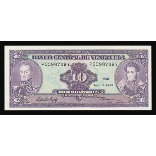 Venezuela, 10 Bolivares 1995