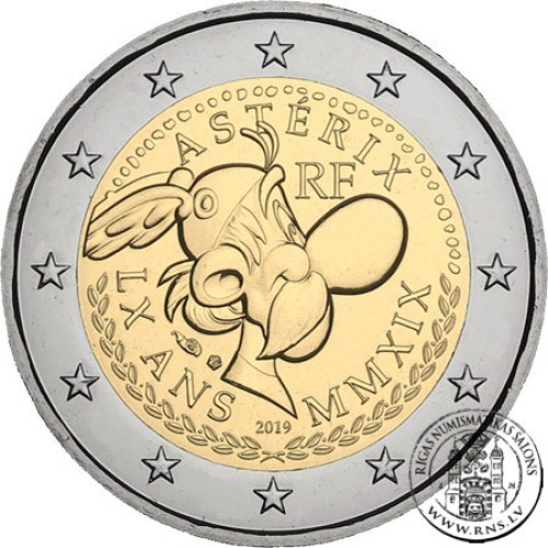 France, 2 Euro 2019, 60 Years Asterix (coincard) France, 2 Euro 2019, 60 Years Asterix (coincard)