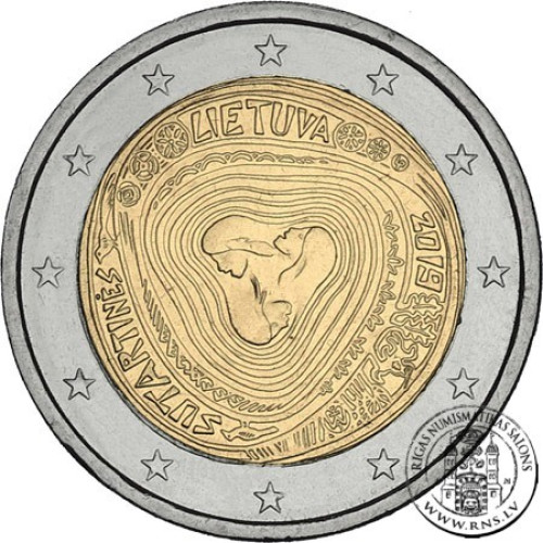 Lithuania, 2 Euro 2019, Stuartines