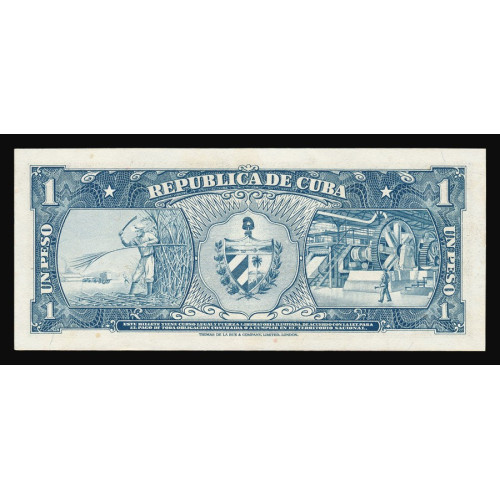 Cuba, 1 Peso 1956