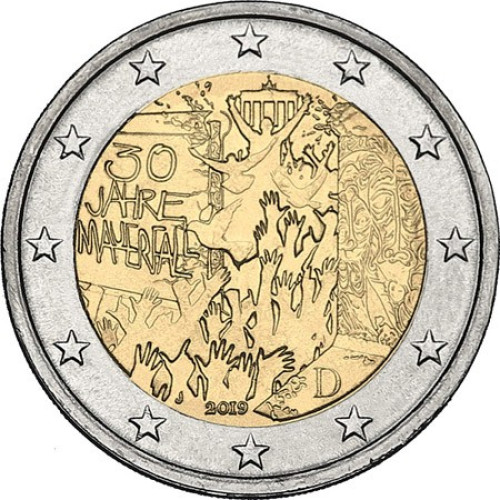 Germany, 2 Euro 2019, The Fall of the Berlin Wall – 30th Anniversary (A)