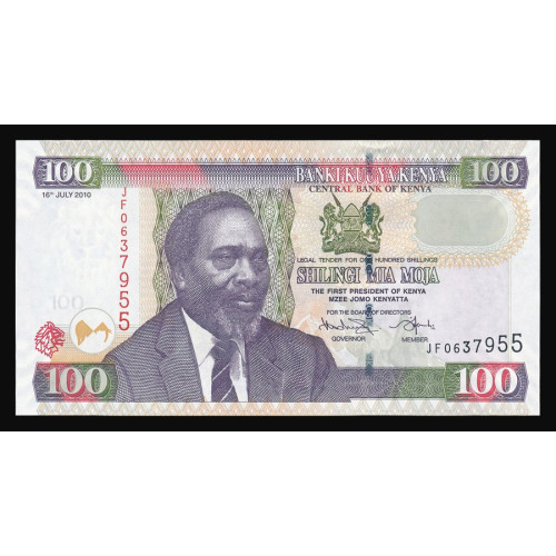 Kenya, 100 Shillings 2010