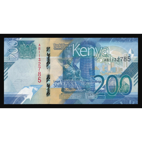 Kenya, 200 Shillings 2019