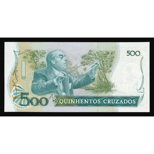 Brazil, 500 Cruzados 1988