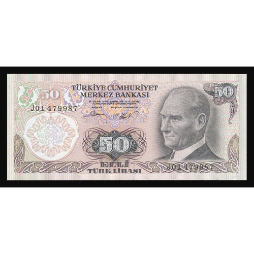 Turkey, 50 Lira 1976