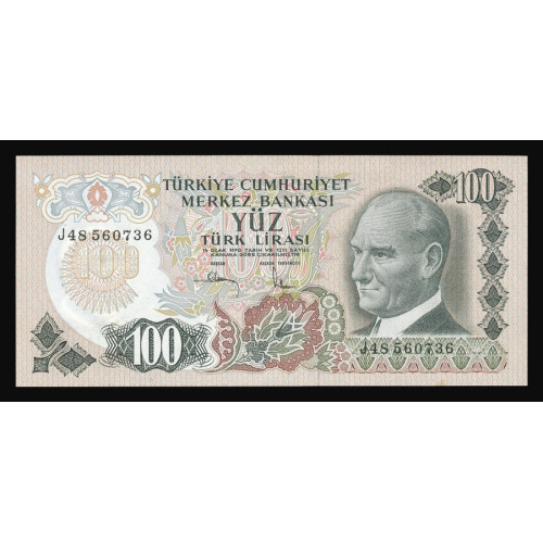 Turkey, 100 Lira 1983