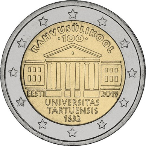 Estonia, 2 Euro 2019, University of Tartu