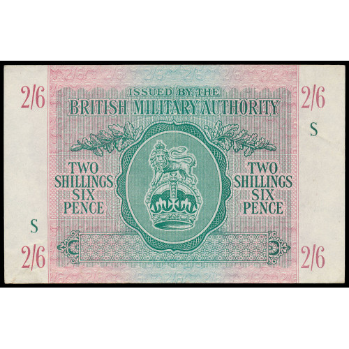 Great Britain, 2 Shillings 6 Pence 1943