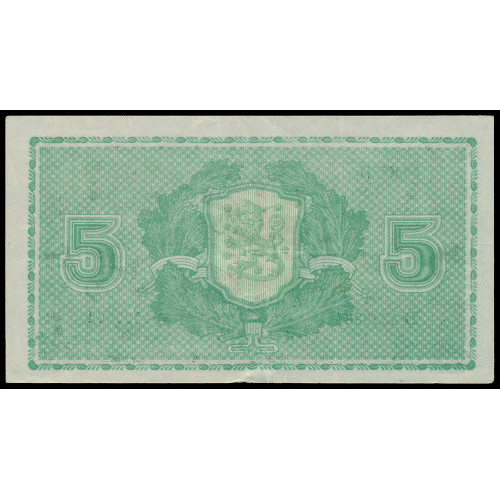 Finland, 5 Markkaa 1939, D 4239864 (Litt.D)