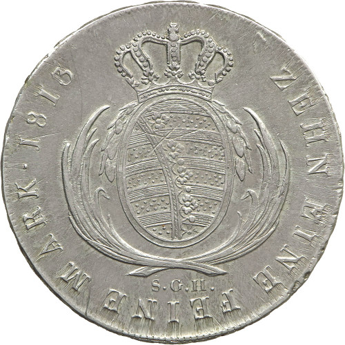 Germany (Saxony), 1 Thaler 1813 SGH