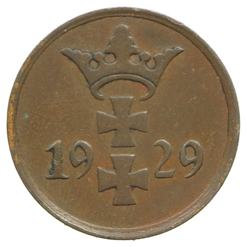 Danzig, 1 Pfennig 1929