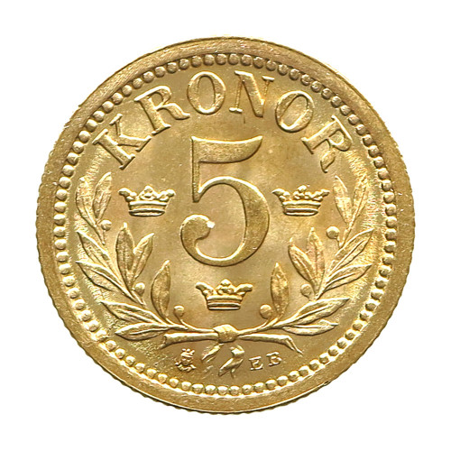 Sweden, 5 Kronor 1899 EB