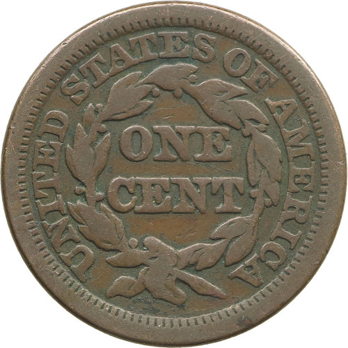 United States, 1 Cent 1848