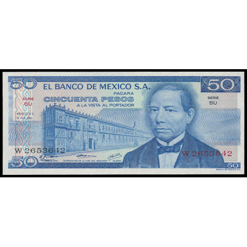 Mexico, 50 Pesos 1973