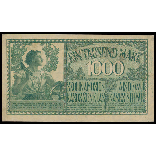 Germany, 1000 Mark 1918, A 889355