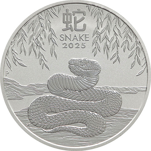 Australia, 1 Dollar 2025, Year of the Snake (1 Oz)