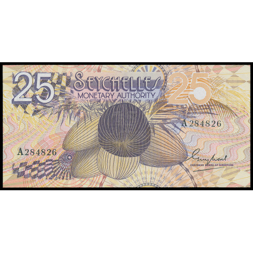 Seychelles, 25 Rupees 1979