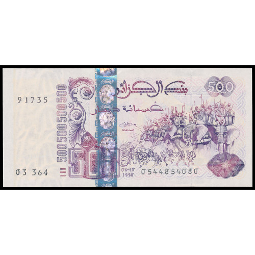 Algeria, 500 Dinars 1998