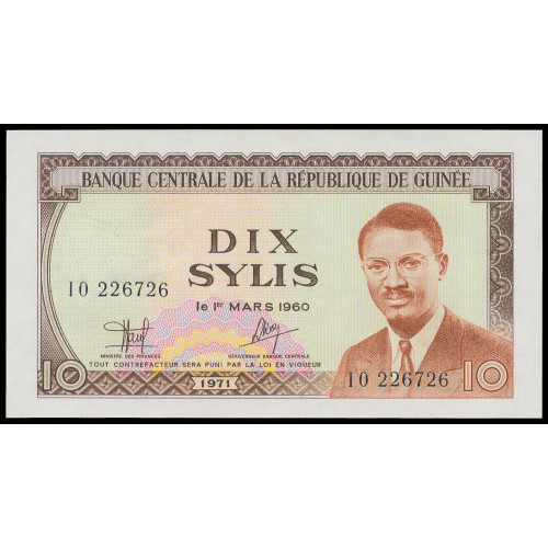 Guinea, 10 Sylis 1971