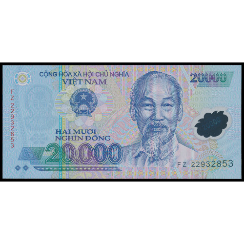 Vietnam, 20000 Dong 2022 (Polymer)