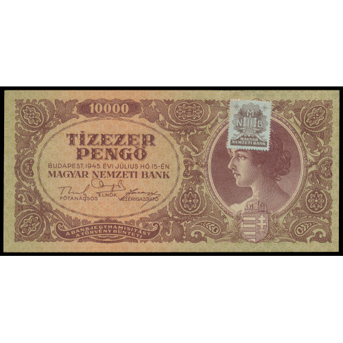 Hungary, 10000 Pengo 1945