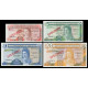 Gibraltar, 1, 5, 10, 20 Pounds 1975, Specimen set 004671