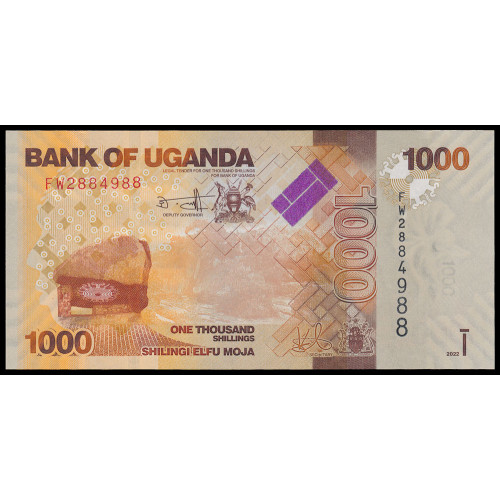 Uganda, 1000 Shilings 2022