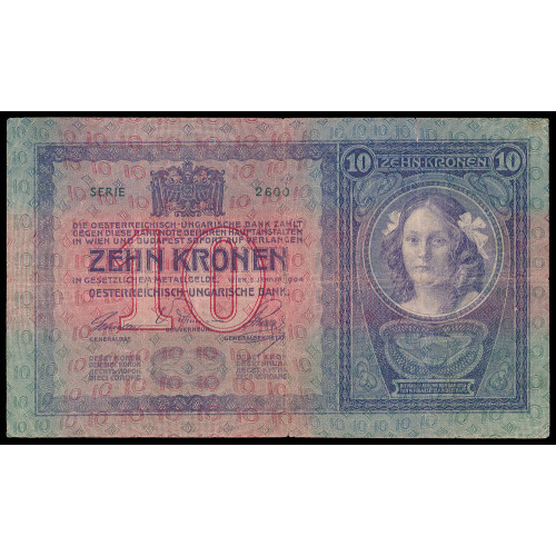 Austria, 10 Kronen 1904, 2600 009648