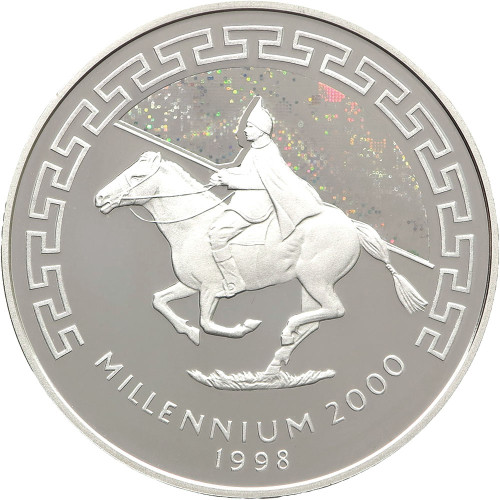 Mongolia, 500 Tugrik 1998, Millennium