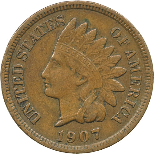 United States, 1 Cent 1907