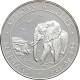 Somalia, 100 Shillings 2010, Elephant (1 Oz)