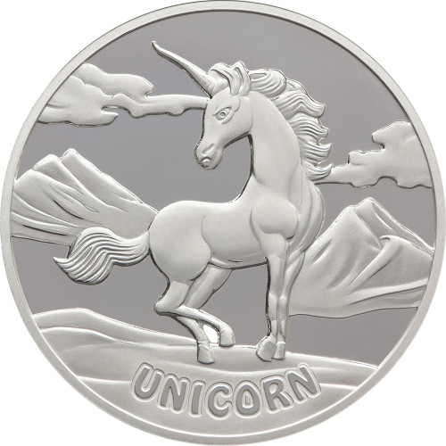 Fiji, 50 Cents 2023, Unicorns (1 Oz)