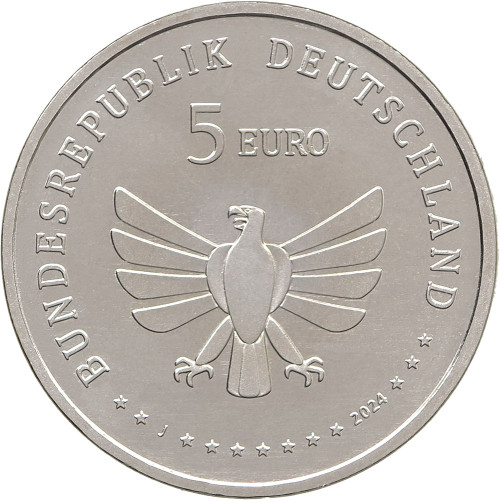 Germany, 5 Euro 2024, Rock Bumblebee (J)