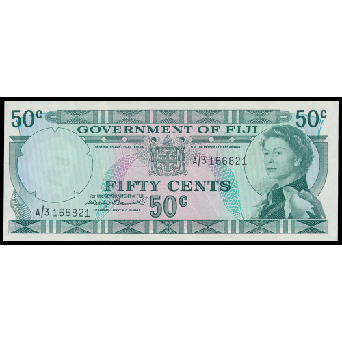 Fiji, 50 Cents 1971, A/3 166821